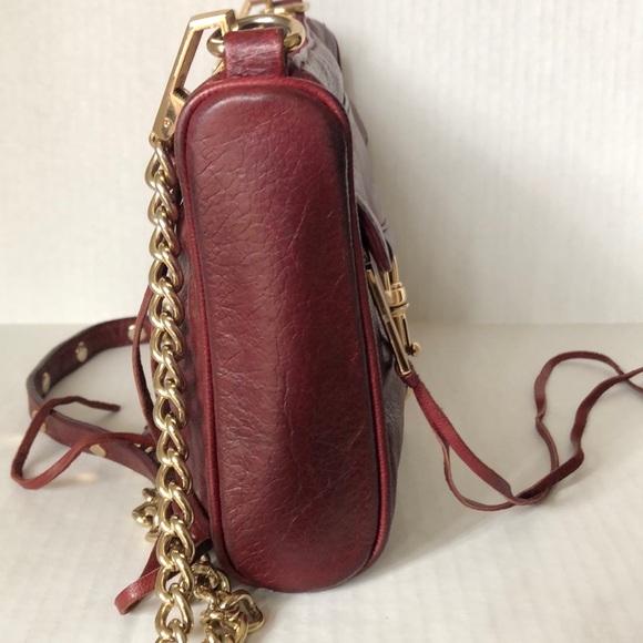 REBECCA MINKOFF Mini Mac Leather Crossbody Bag/Preowned - Picture 9 of 17